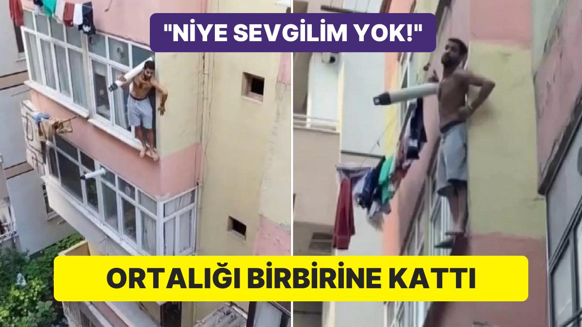 Yabancı Asıllı Bir Kişi Ortalığı Birbirine Kattı: “Niye Sevgilim Yok”