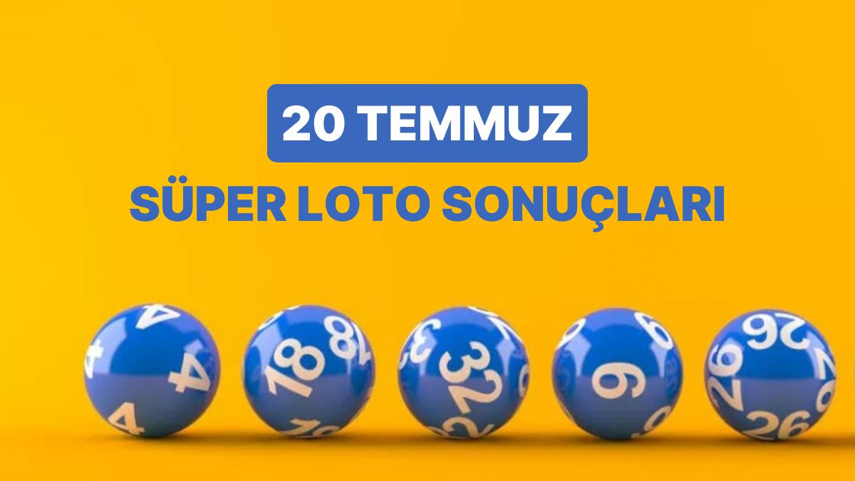 20 Temmuz Harika Loto Sonuçları ve Kazandıran Numaralar: 20 Temmuz Üstün Loto Sonuç Sorgulama Sayfası