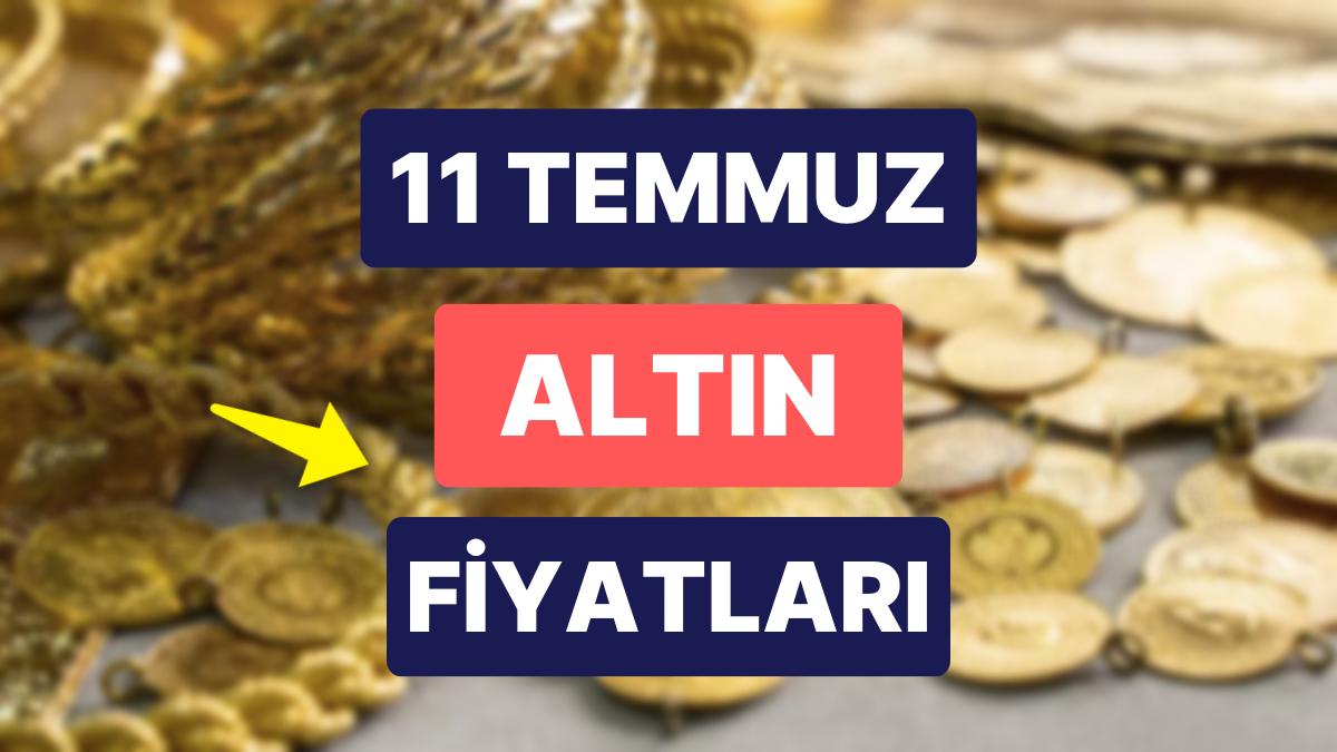 Altın Ne Kadar, Kaç TL? 11 Temmuz Kapalıçarşı Gram Altın, Çeyrek Altın, Yarım Altın Anlık Fiyatları