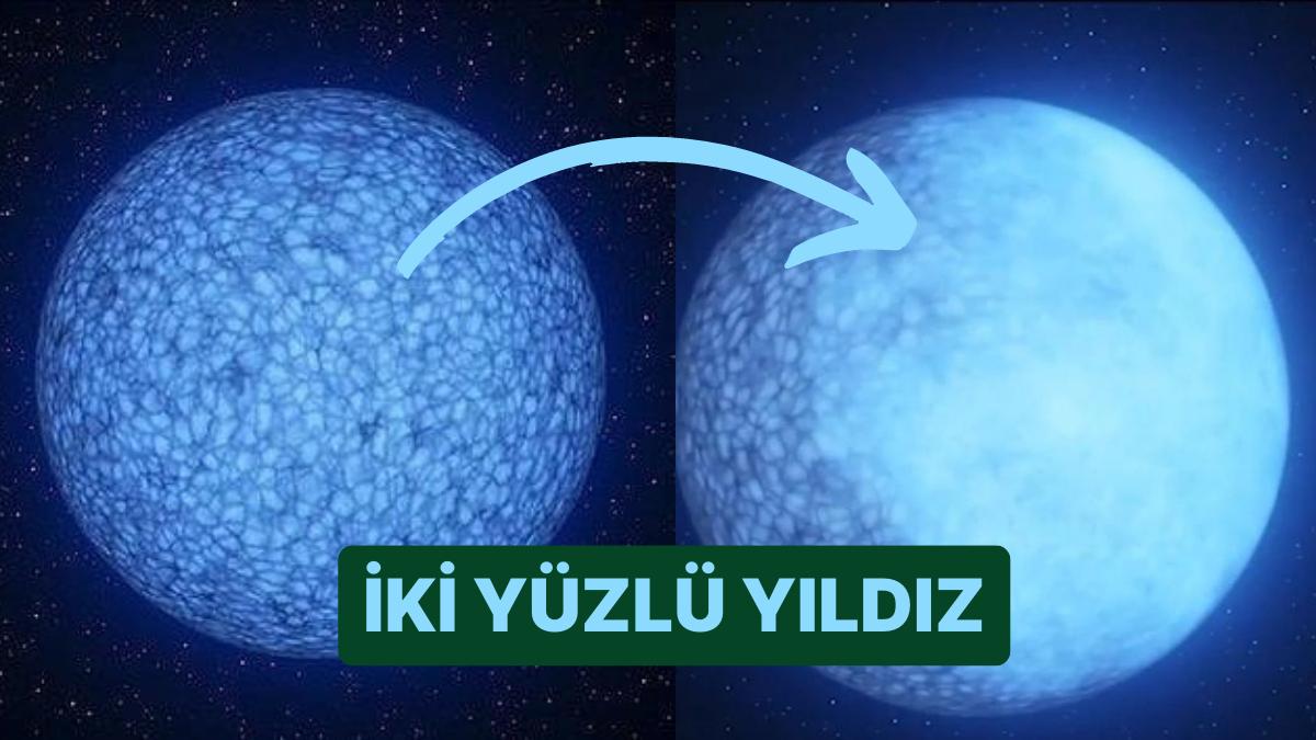 Bilim İnsanları İki Yüzlü Bir Yıldız Keşfetti: Janus'un Yıldızının Önü Helyum Ardı Hidrojen