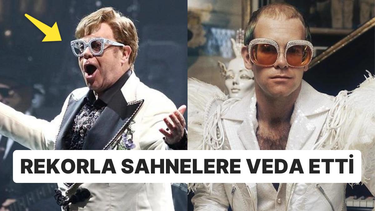 Dünyanın En Ünlü Müzikçilerinden Elton John, Veda Konserinde Saniyede 345 Dolar Kazanarak Rekor Kırdı!