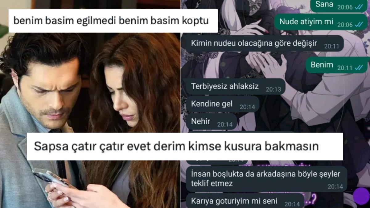 Erkek Kankalarına "Sana Nude Atayım mı?" Diye Yazan Kızlara Gelen Birbirinden Efsane Bildiriler