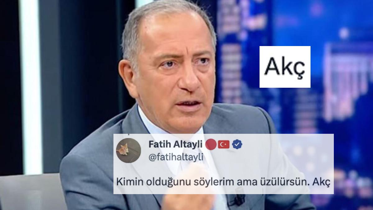 Fatih Altaylı'nın Twitter'da Verdiği Kısaltmalı Cevaplar Gündem Oldu