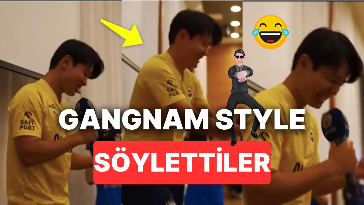 Fenerbahçe'nin Güney Koreli Yıldızı Jo Jin-Ho'ya Doğum Gününde Gangnam Style Söylettikleri Eğlenceli Anlar