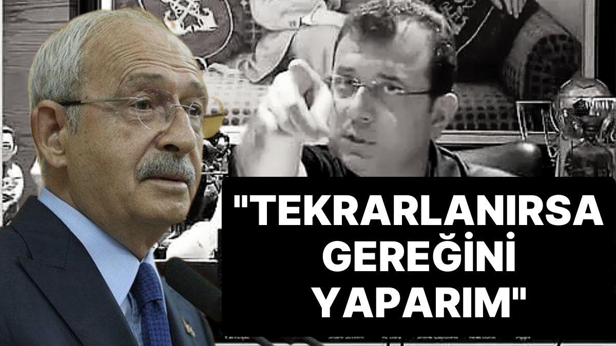 Kemal Kılıçdaroğlu’ndan Ekrem İmamoğlu’nun Zoom Toplantısı Yorumu: “Tekrarlandığında Gereğini Yaparım”