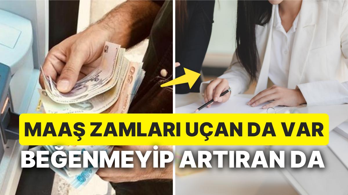 Maaşlara Orta Artırımlar Yüklenmeye Başladı: Hangi Dallarda Artırım Oranları Beğenilmedi?