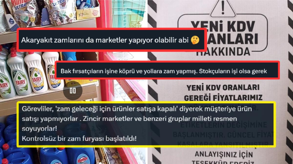 Marketlerdeki Artırımlara İsyan Eden Eski Milletvekiline Gelen Yorumlarda Vergiler Tesirli Oldu