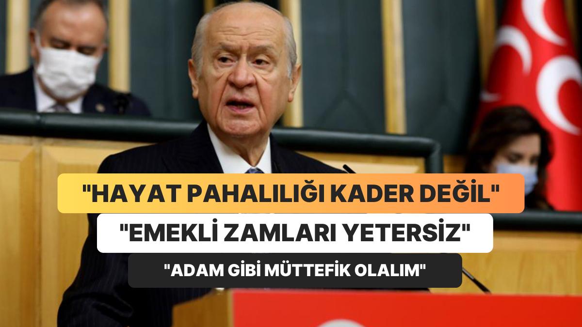 MHP Başkanı Devlet Bahçeli Artırımlardan ve İsveç Kararından Mutlu Olmadı!