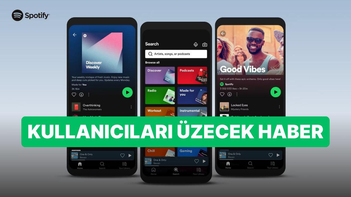 Müzik Keyfi Biraz Daha Değerli Olabilir: Spotify, Abonelik Fiyatlarında Fiyat Değişikliğine Gidiyor