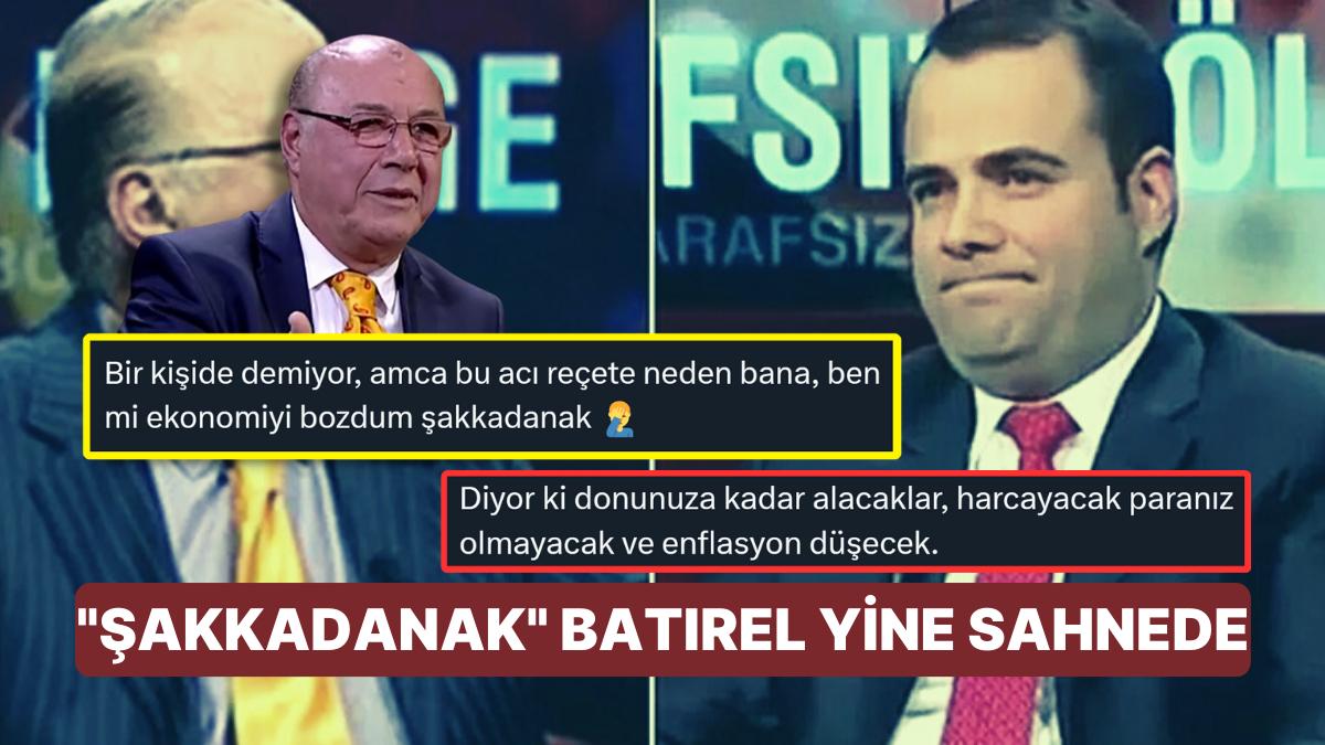 'Şakkadanak' Batırel Tekrar Sahnede: "Vergi Ödemekten Para Kalmayacak, Harcayamayınca Enflasyon Düşecek"