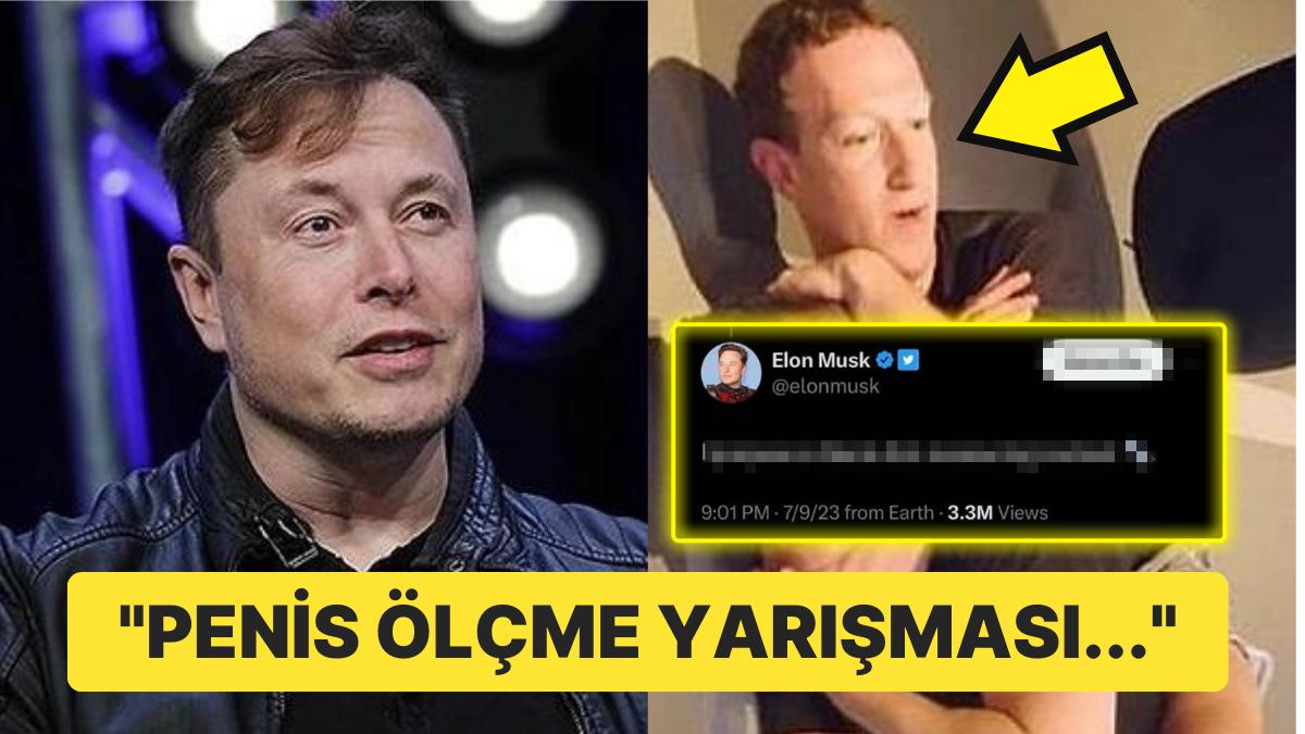 Sular Durulmuyor: Elon Musk, Mark Zuckerberg'e 'Penis Ölçme Yarışması' Teklif Etti!