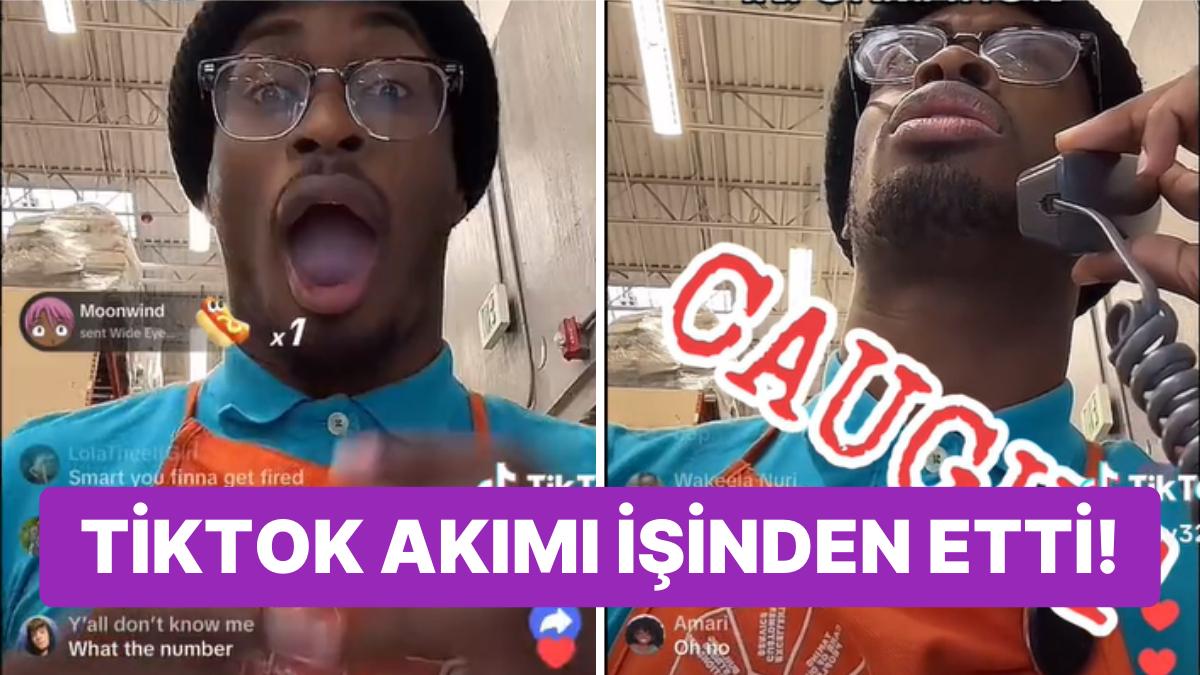 TikTok Akımı İçin İşyerinde NPC Üzere Davranan Adam Canlı Yayında Kovuldu