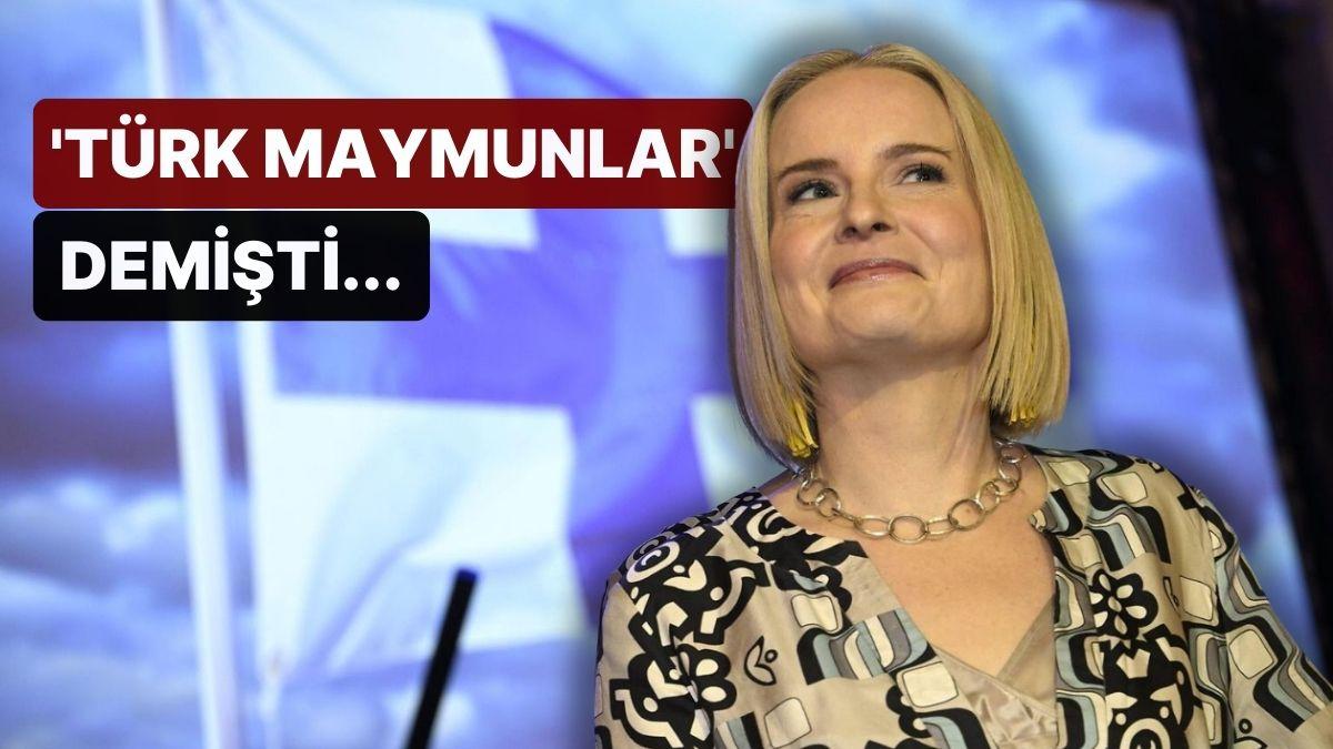 'Türk Maymunlar' Demişti: Finlandiya Başbakan Yardımcısı Riikka Purra Özür Diledi!