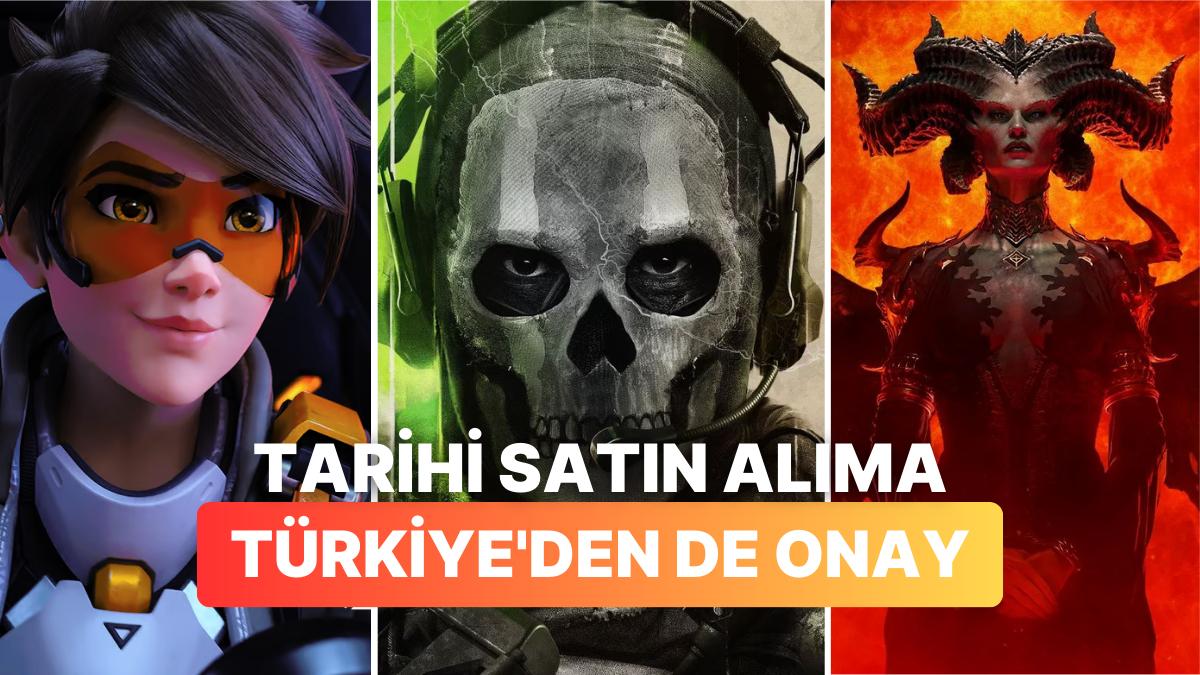 Türkiye'den Microsoft'un Activision Blizzard Satın Alımına Onay Çıktı