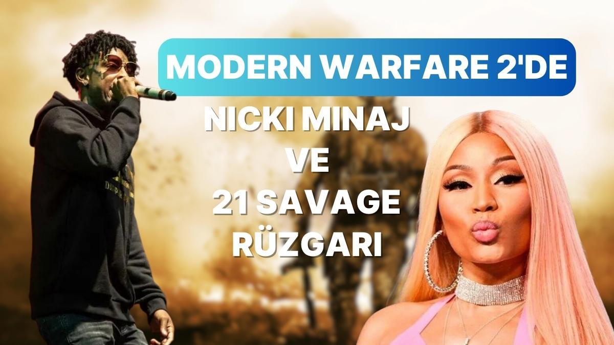 Ünlü Müzikçi Nicki Minaj, Call of Duty: Çağdaş Warfare II'ye Geliyor