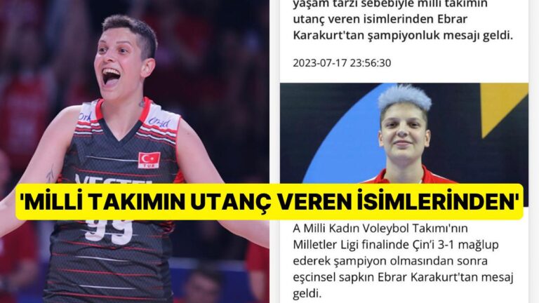 Yeni Akit, Ulusal Voleybolcu Ebrar Karakurt’u Skandal Sözlerle Gaye