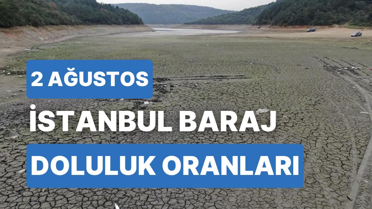 2 Ağustos Çarşamba İstanbul Baraj Doluluk Oranlarında Son Durum: İstanbul’da Barajların Yüzde Kaçı Dolu?