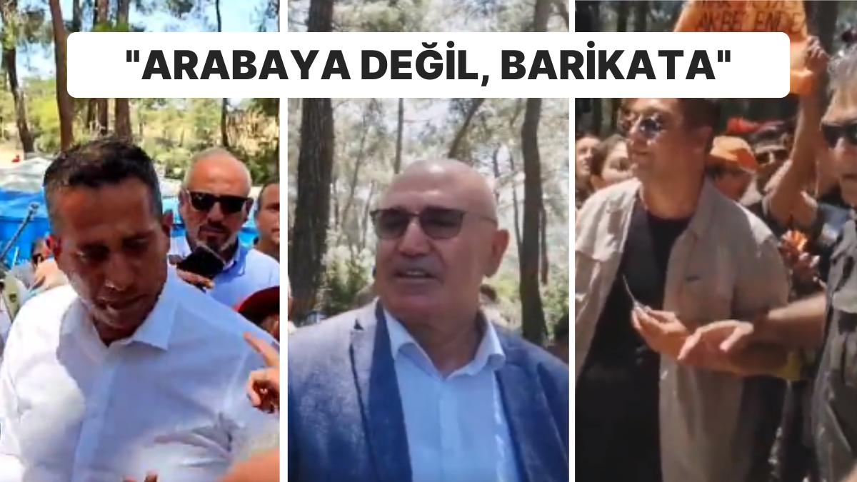 Akbelen’de CHP’lilere Reaksiyon: Kemal Kılıçdaroğlu da Nasibini Aldı