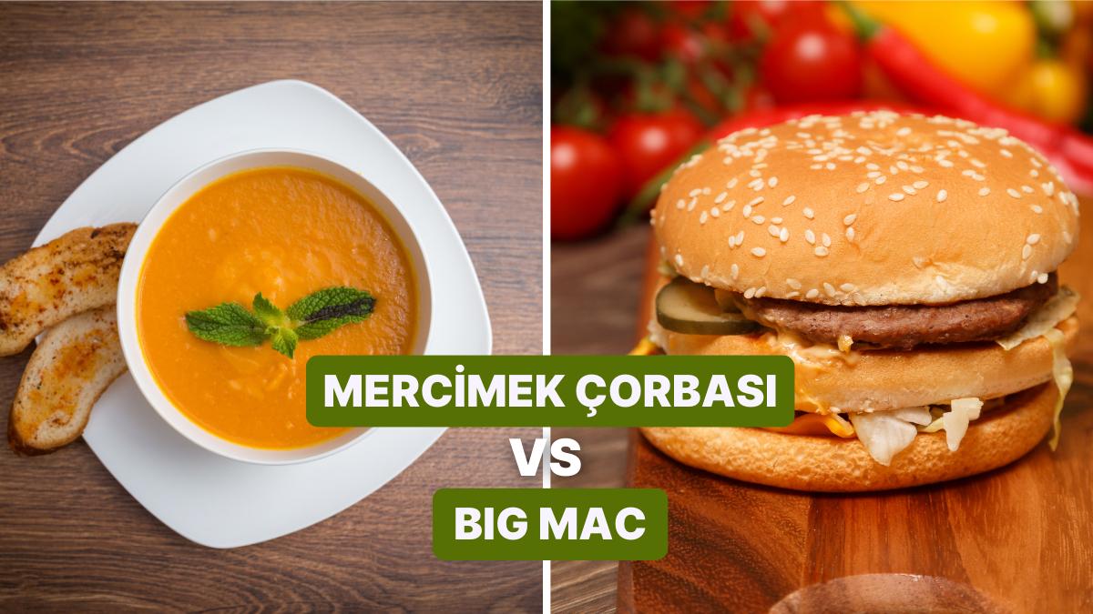 Big Mac Endeksine Rakip Merci Endeksi: Restoranlardaki Mercimek Çorbası Fiyatının Yıllara Nazaran Değişimi