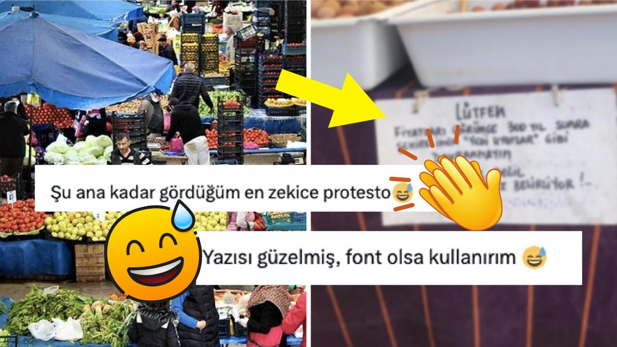 Bodrum'daki Bir Pazarda Meyve-Sebze Fiyatlarını Uçuk Bulanlara Esnaftan Kapak Üzere Karşılık Geldi