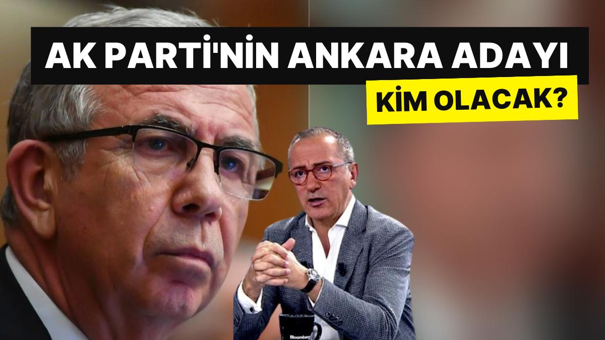 Fatih Altaylı Kulislerden Aktardı: İşte AK Parti'nin Ankara İçin Düşündüğü Aday