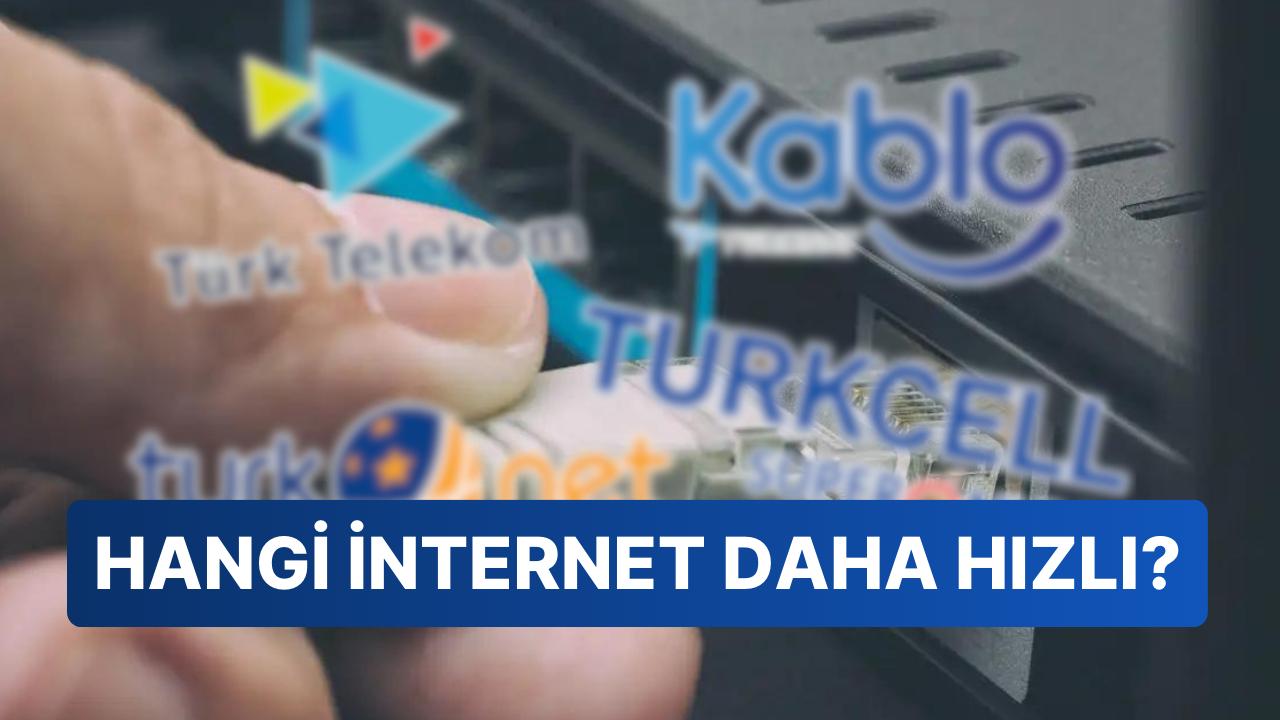 Hangisi Daha Düzgün? Speedtest, Türkiye'de En Süratli İnternet Sunan Sağlayıcılar Listesini Güncelledi!