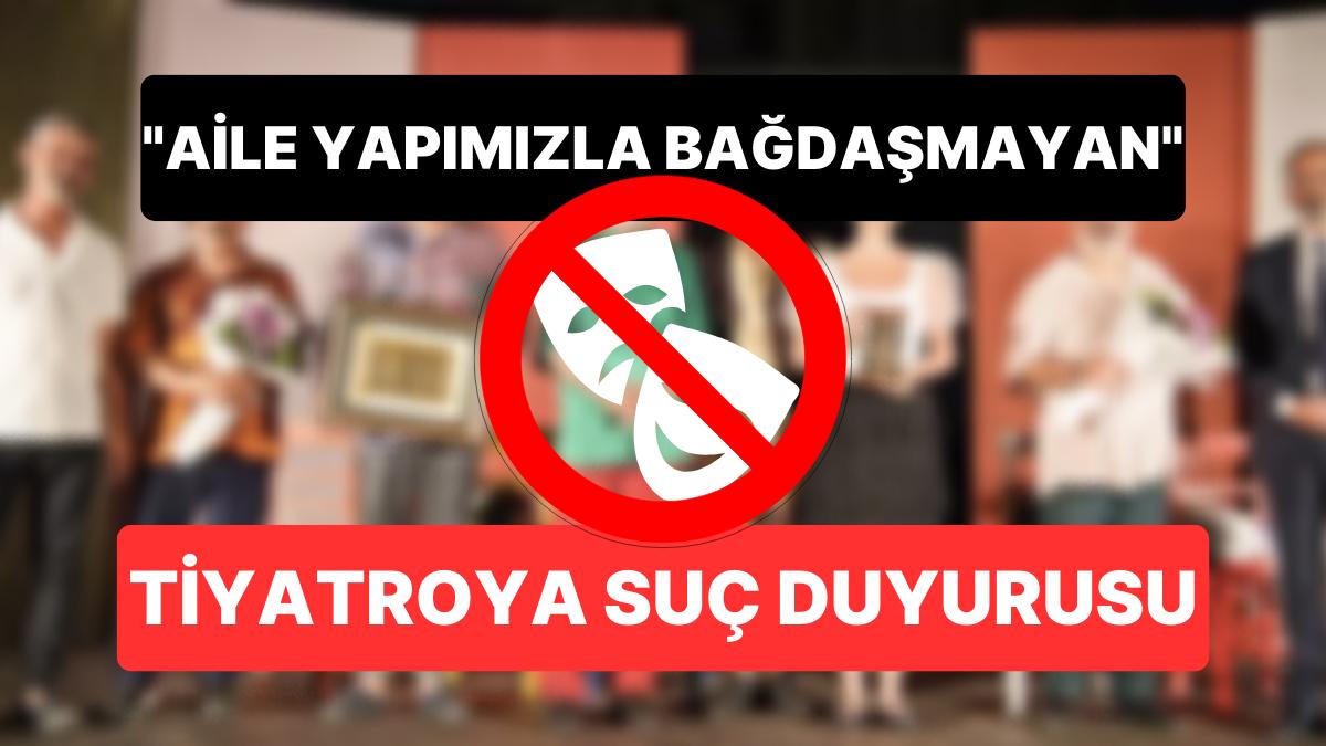 Mersin Valiliği 'Aile Yapısına Uygun Olmadığı İçin' Tiyatro Oyunu Hakkında Kabahat Duyurusunda Bulundu