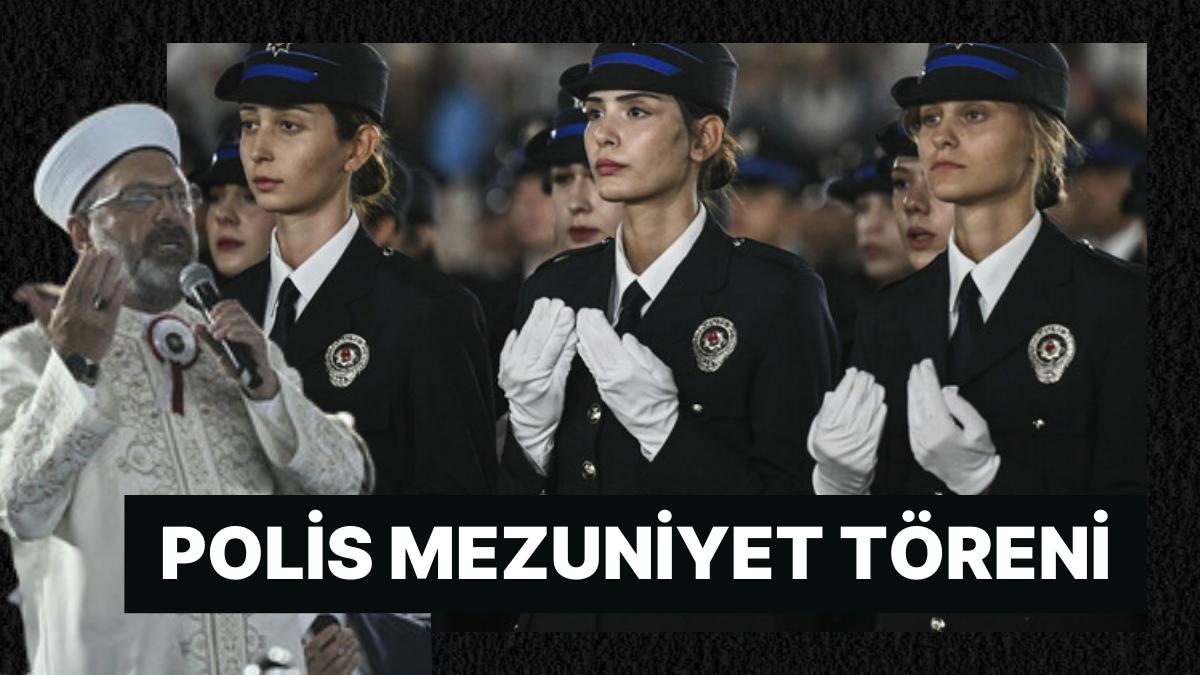 Mesleğe Yeni Başlayacak Polisler 'Dualarla' Mezun Oldu