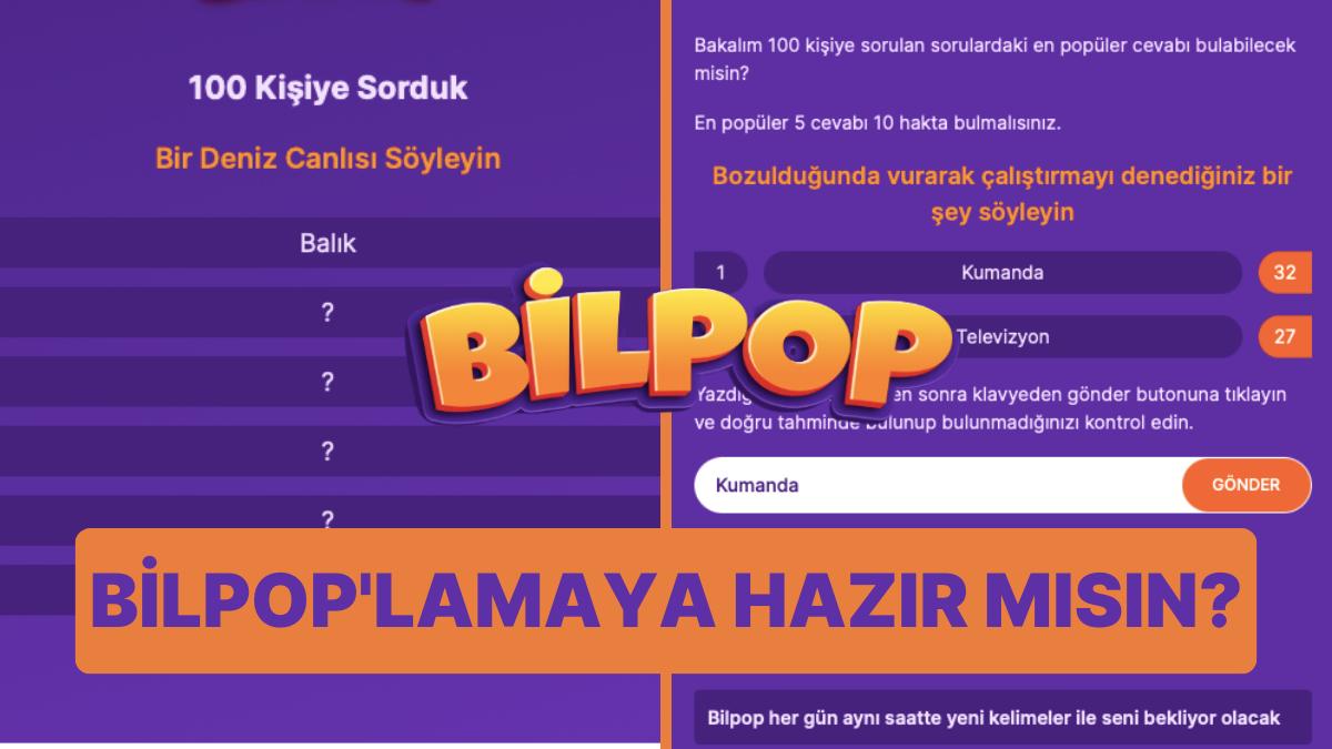 Onedio'nun Yeni Oyunu "Bilpop" En Tanınan Yanıtı Bulmanız İçin Sizi Bekliyor!