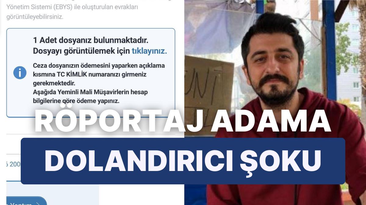 Röportaj Adam Dolandırıcıların Oyununu Paylaştı: E-Devlet'i Kopyalamışlar