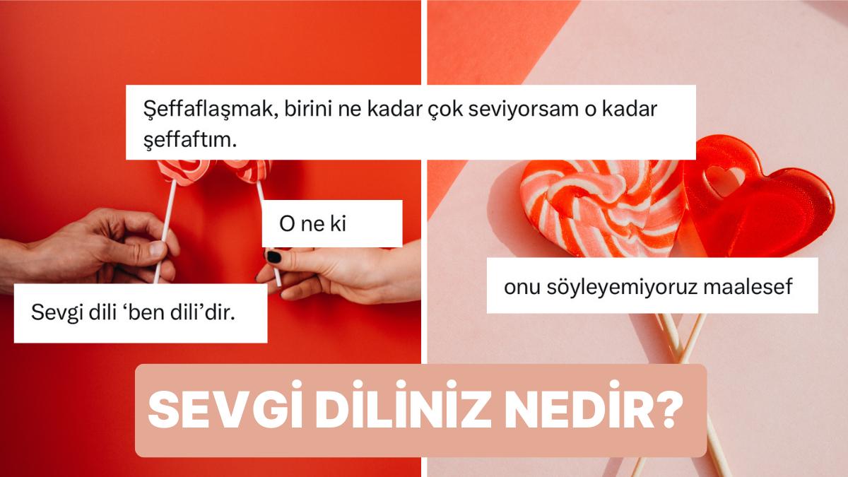 "Sevgi Lisanınız Nedir?" Sorusuna Gelen Birbirinden Farklı ve Sevgi Dolu Yanıtlar