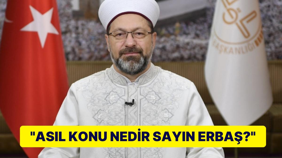 Ali Erbaş’ın Açıklamaları Baş Karıştırmıştı: Haftalık Tatil Cuma mı Olacak?