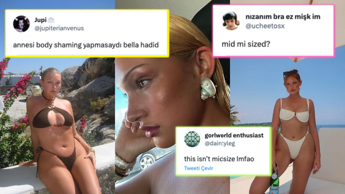 Bella Hadid'e Benzerliğiyle Bir İçim Su Olan TikTok Fenomenine 'Midsize' Denilmesi Görenleri Sıkıntıdan Çıkardı