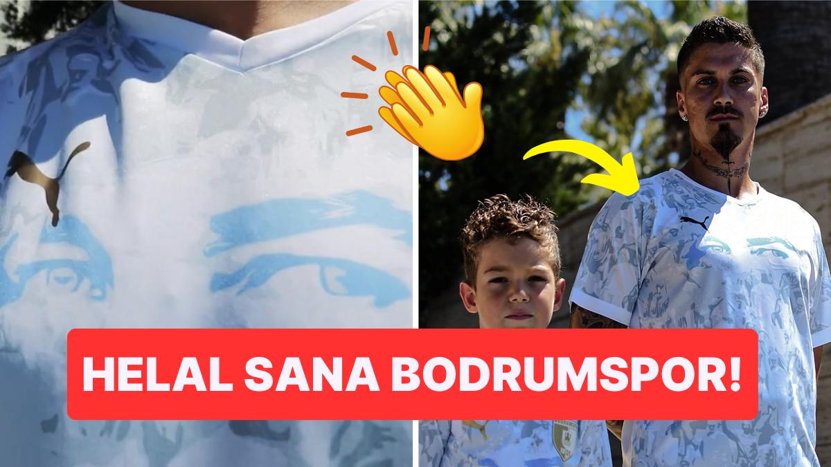 Bodrumspor'un 'İzindeyiz Ceddim Söz' Diyerek Tanıttığı Cumhuriyet Forması Büyük Takdir Topladı!