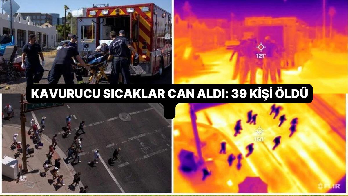 Bunu da Gördük! Cehennem Sıcağı Termal Kamerada: 'İnsan Beyni Buna Dayanamaz'