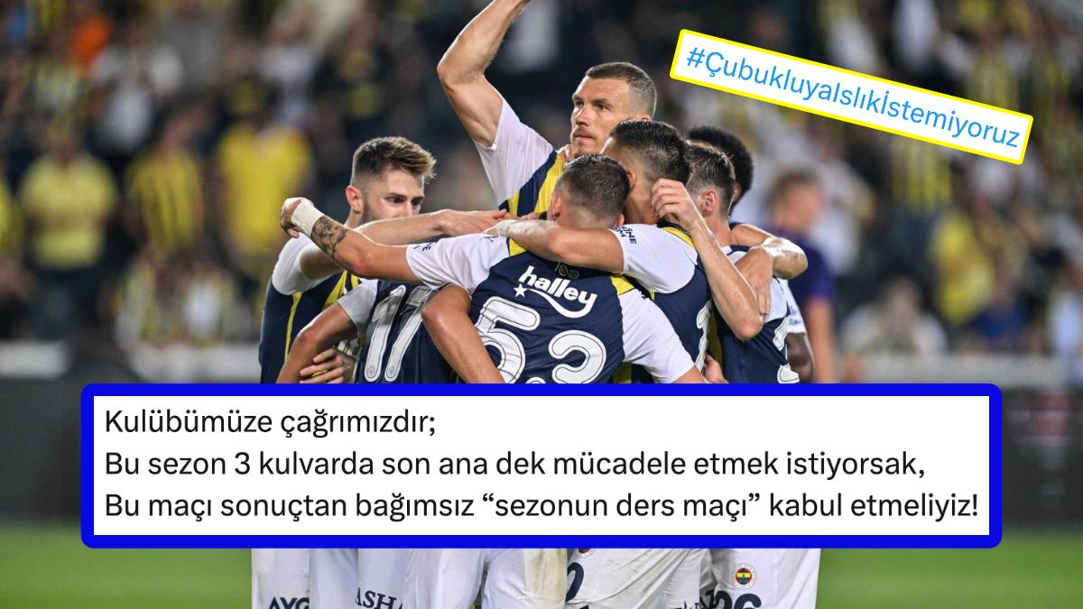 "Çubukluya Islık İstemiyoruz" Etiketinin Gündem Olduğu Fenerbahçe - Maribor Maçı Sonrası Gelen Yansılar