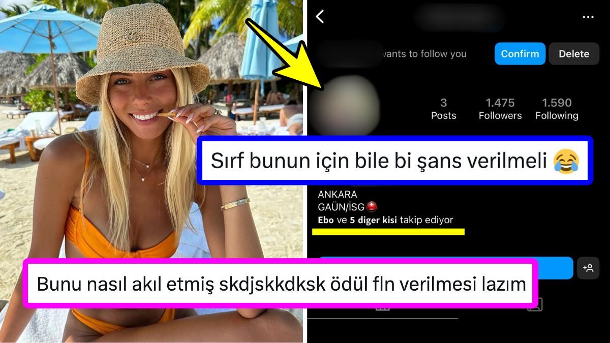 Instagram'da Takip İsteği Kabul Edilsin Diye Beyninin Yüzde Yüzünü Kullanan Şahsa Şapka Çıkaracaksınız!