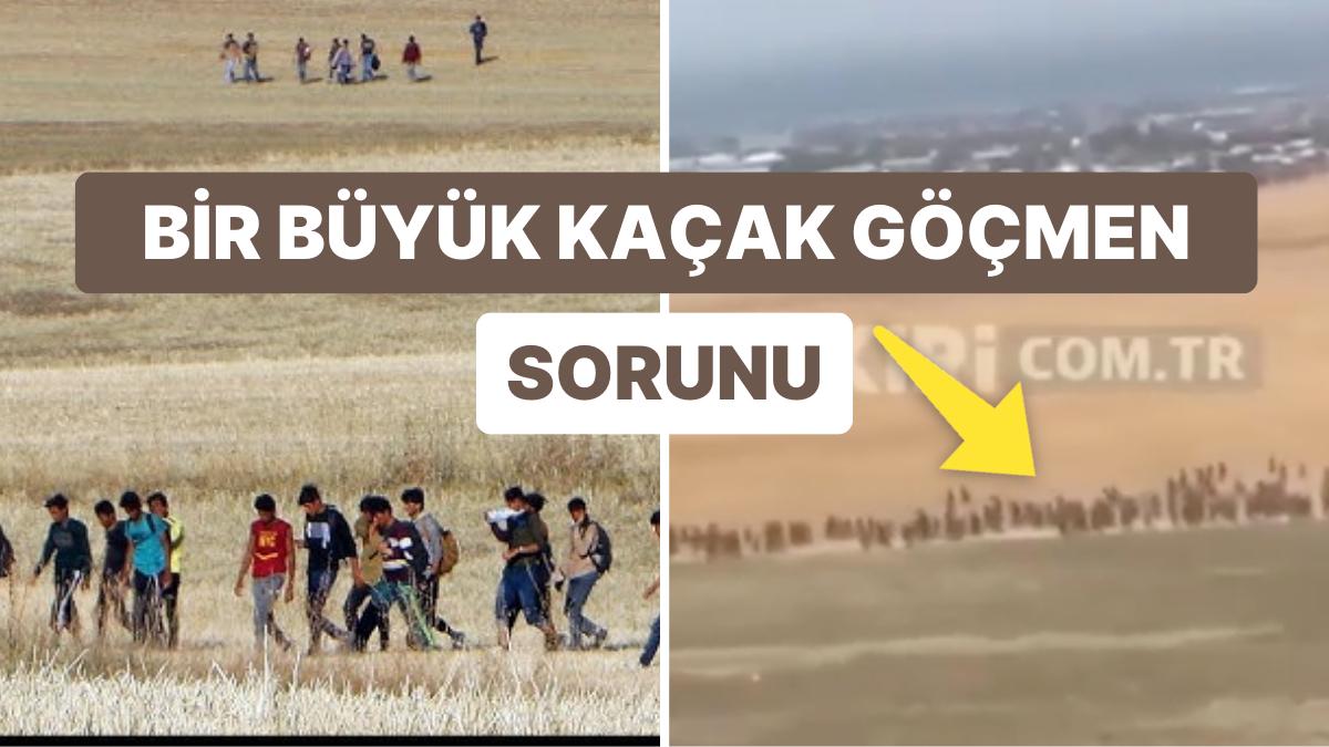 Kaçak Göçmenlerin Van Sonundan Ülkeye Adeta Akın Ettiği Anlar Tekrar Viral Oldu